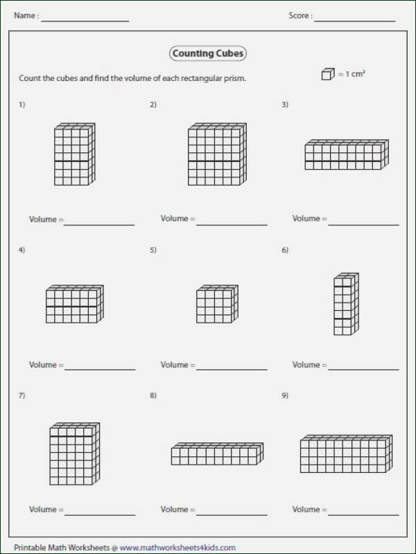 Counting by 2&amp;#039;s Worksheet New Surface area Rectangular Prism Worksheet