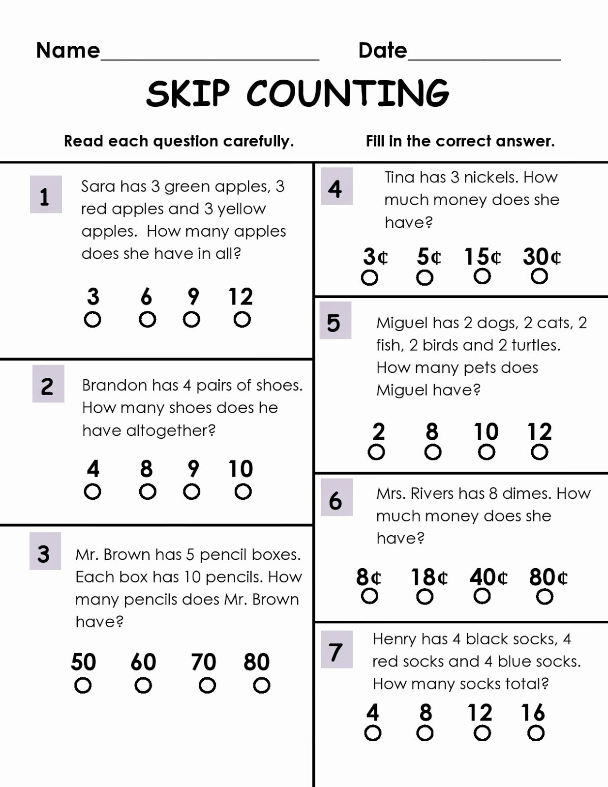 Counting In 10s Worksheet Elegant the Best Of Teacher Entrepreneurs Math Lesson &quot;skip