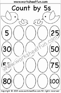 Counting In 5s Worksheet Unique 17 Best Images About Maths Skip Counting On Pinterest