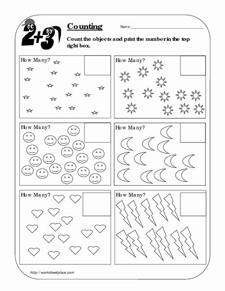 Counting to 20 Worksheet Elegant Counting 11 20 Worksheet for Kindergarten 1st Grade