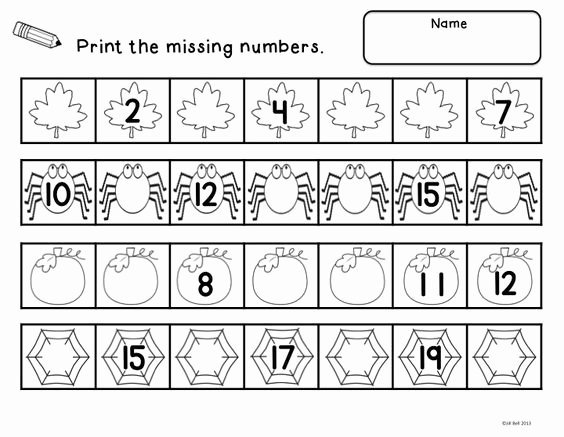Counting to 20 Worksheet Fresh Worksheets Count and Numbers On Pinterest