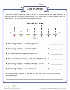 Create A Line Plot Worksheet Awesome 1000 Images About Line Plots On Pinterest