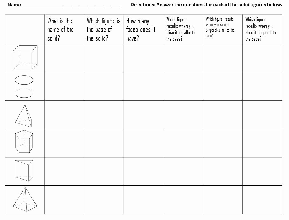 Cross Section Worksheet 7th Grade Inspirational 12 Activities to Practice Cross Sections Of 3d Shapes Like