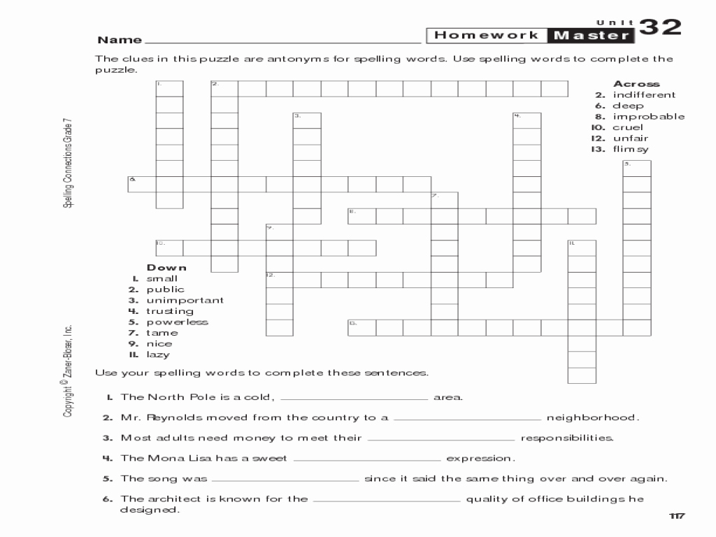 Cross Section Worksheet 7th Grade Unique 7th Grade Spelling Words Worksheets the Best Worksheets