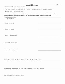 Density Calculations Worksheet Answer Key New Density Calculations Worksheet Answer Key