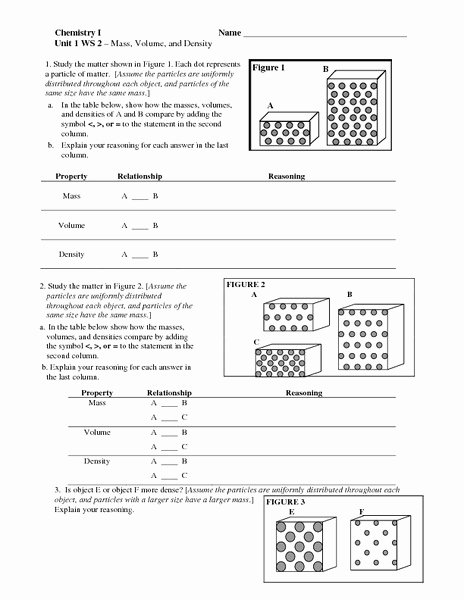 Density Worksheet Middle School New 41 Homiletics Worksheet Homiletics Worksheet