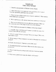 Development Of atomic theory Worksheet Inspirational Chemical Families Worksheet with Answers Chemistry 308