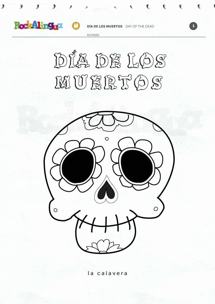 Dia De Los Muertos Worksheet Fresh Day Of the Dead Worksheets Fichas Del Da De Los