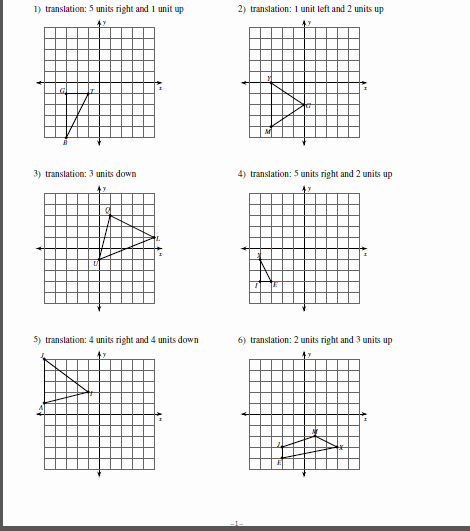 50 Dilations Worksheet Answer Key