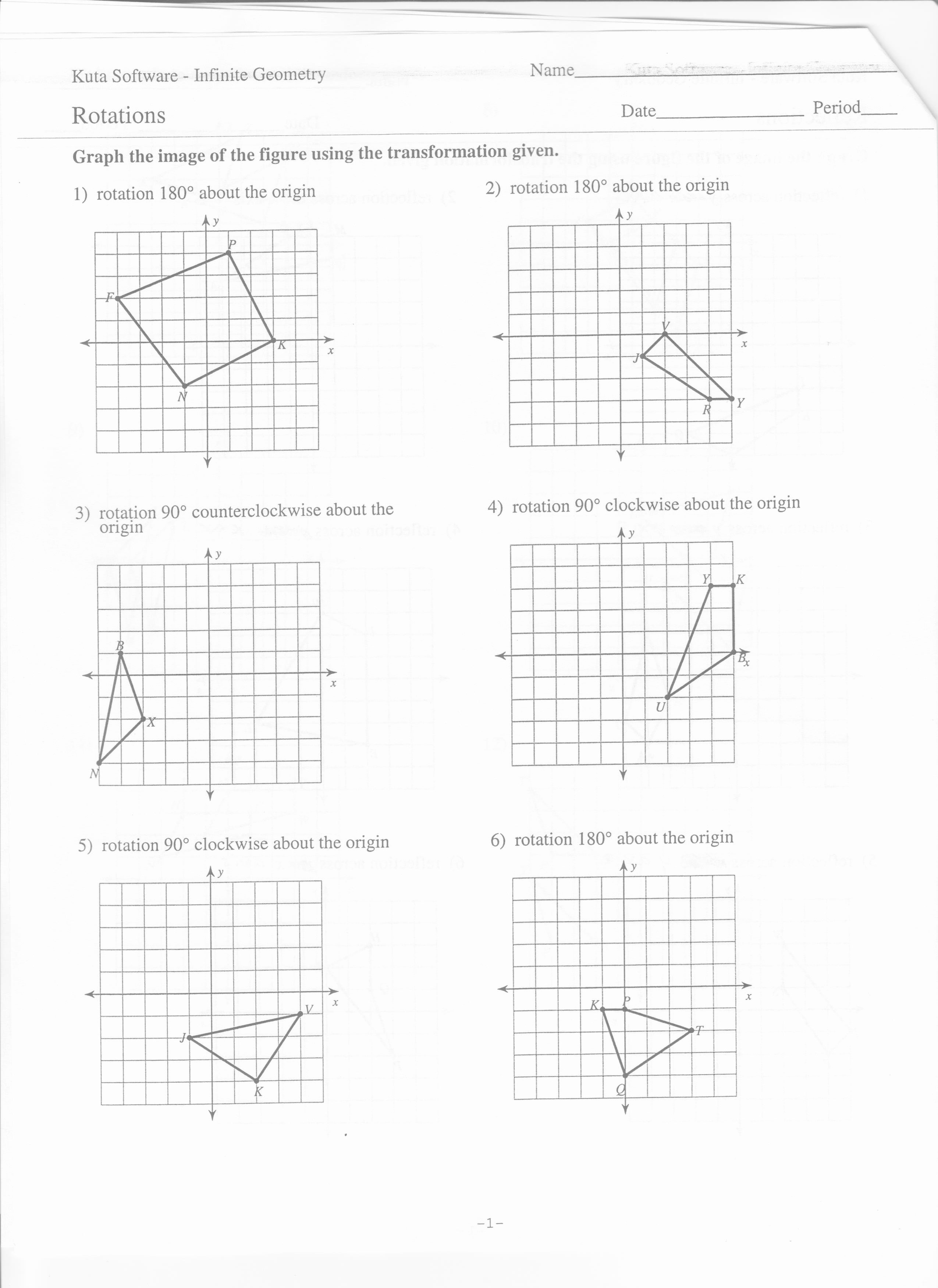 Dilations Worksheet Answer Key Lovely Math 8 Tri 2 norton S Math