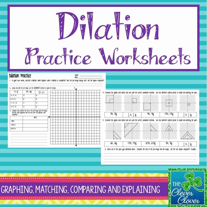 50 Dilations Worksheet With Answers