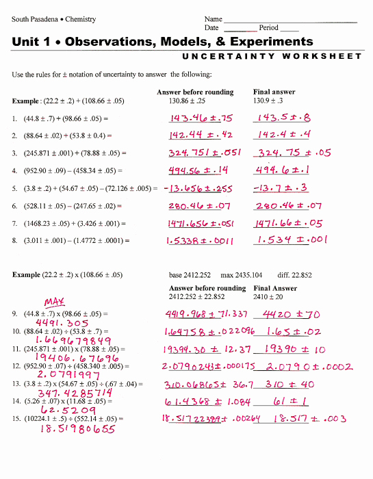 chemistry dimensional analysis worksheet