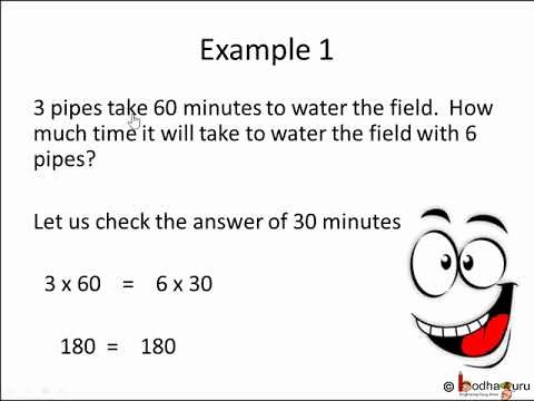 Direct Variation Word Problems Worksheet Awesome अनुपात भाग 3 – How to solve Word Problems On Inverse