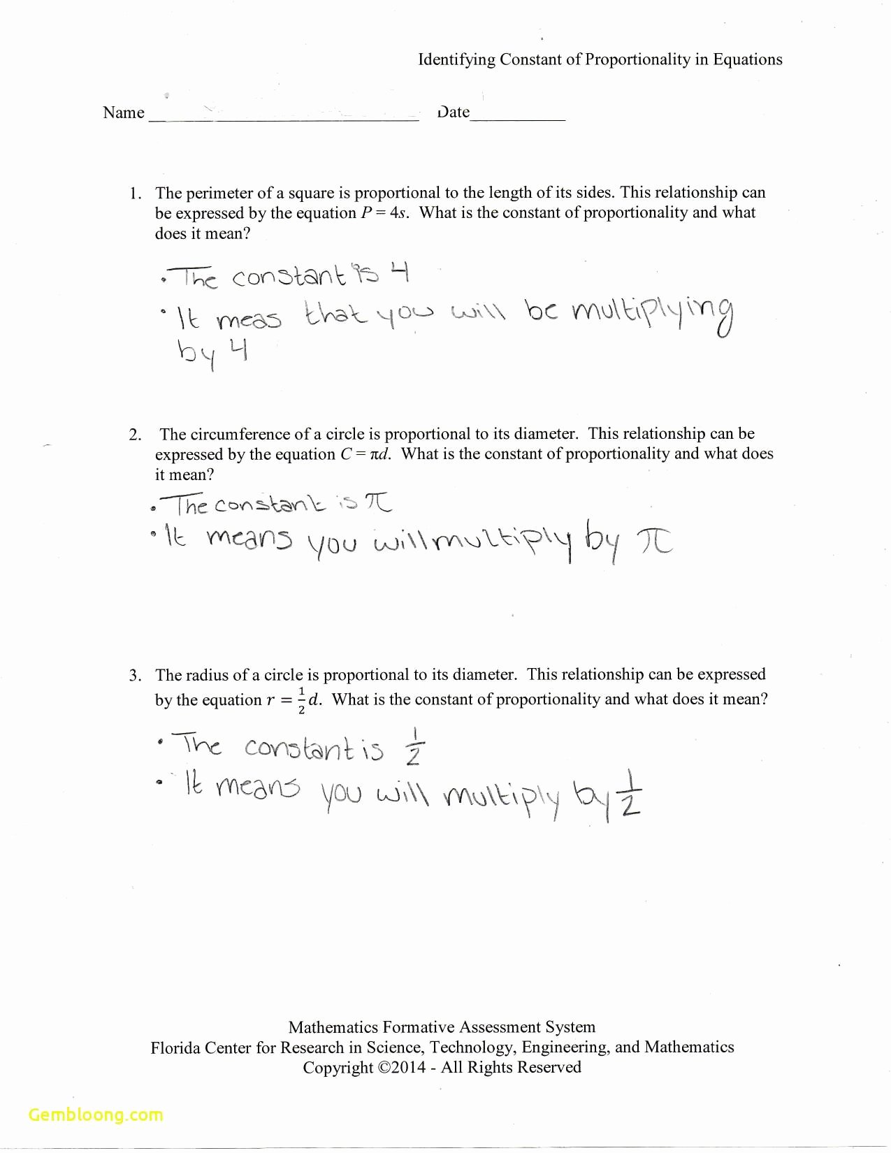 Direct Variation Worksheet with Answers Lovely Direct and Inverse Variation Worksheet Cramerforcongress