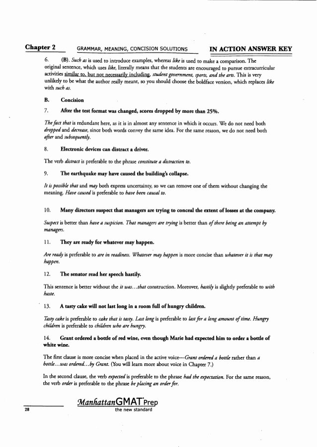 Dirt the Movie Worksheet Awesome 08 the Sentence Correction Guide 4th Edition