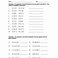 Distance and Midpoint Worksheet Beautiful Blank Ub 04 form