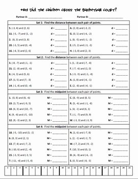 Distance and Midpoint Worksheet New 724 Best Images About Geometry On Pinterest