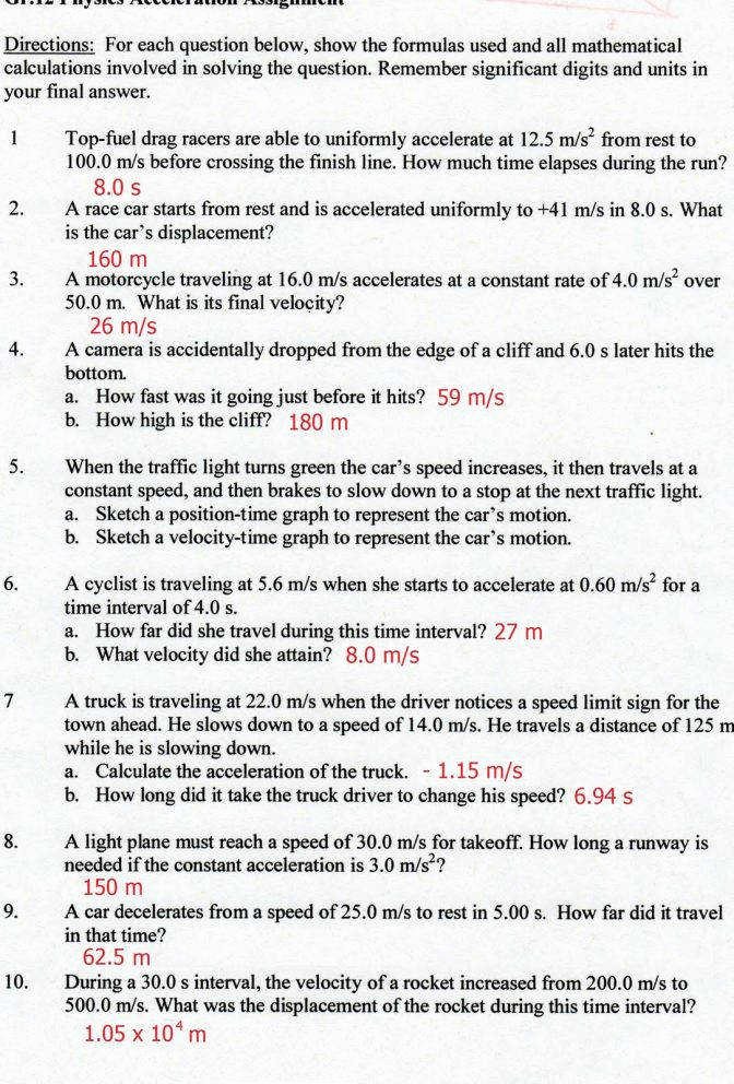 46 Distance Formula Word Problems Worksheet