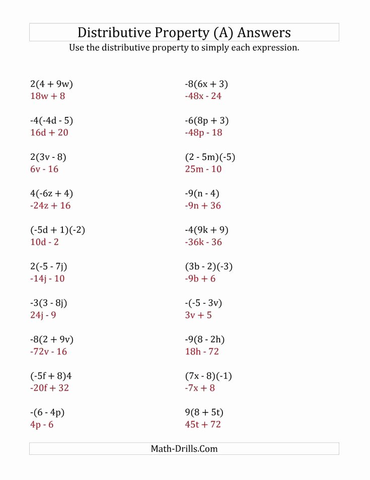 50-distributive-property-equations-worksheet