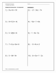 Distributive Property with Variables Worksheet Beautiful 8 Best Math Images