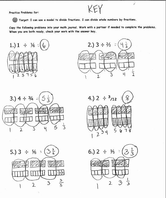 Dividing Fractions Using Models Worksheet Awesome 6th Grade Division Of Fractions Models Google Search