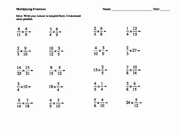 Dividing Fractions Worksheet Pdf Beautiful Multiplying and Dividing Fractions Practice Sheet Set