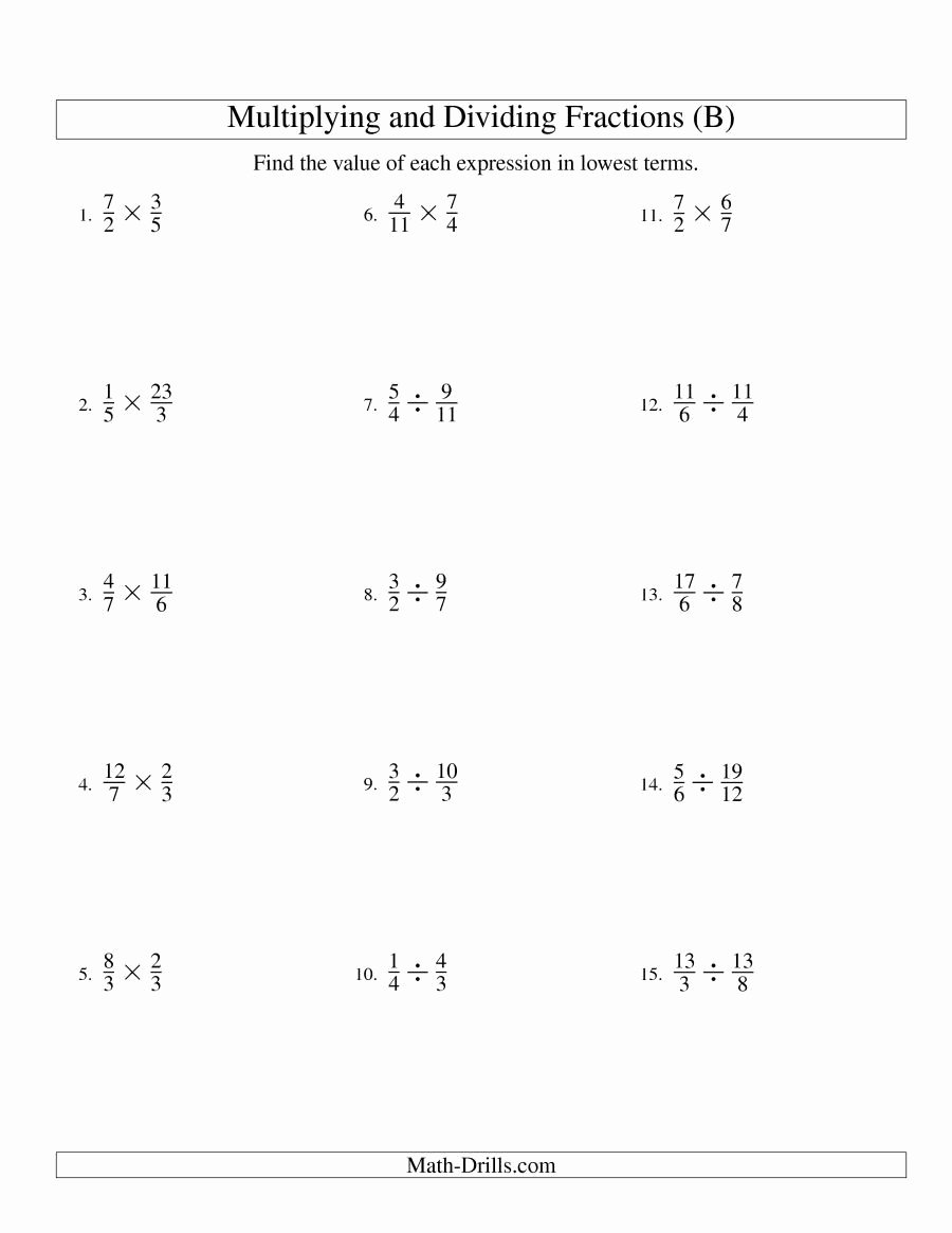 Dividing Fractions Worksheet Pdf Elegant Multiplying and Dividing Fractions Coloring Worksheets