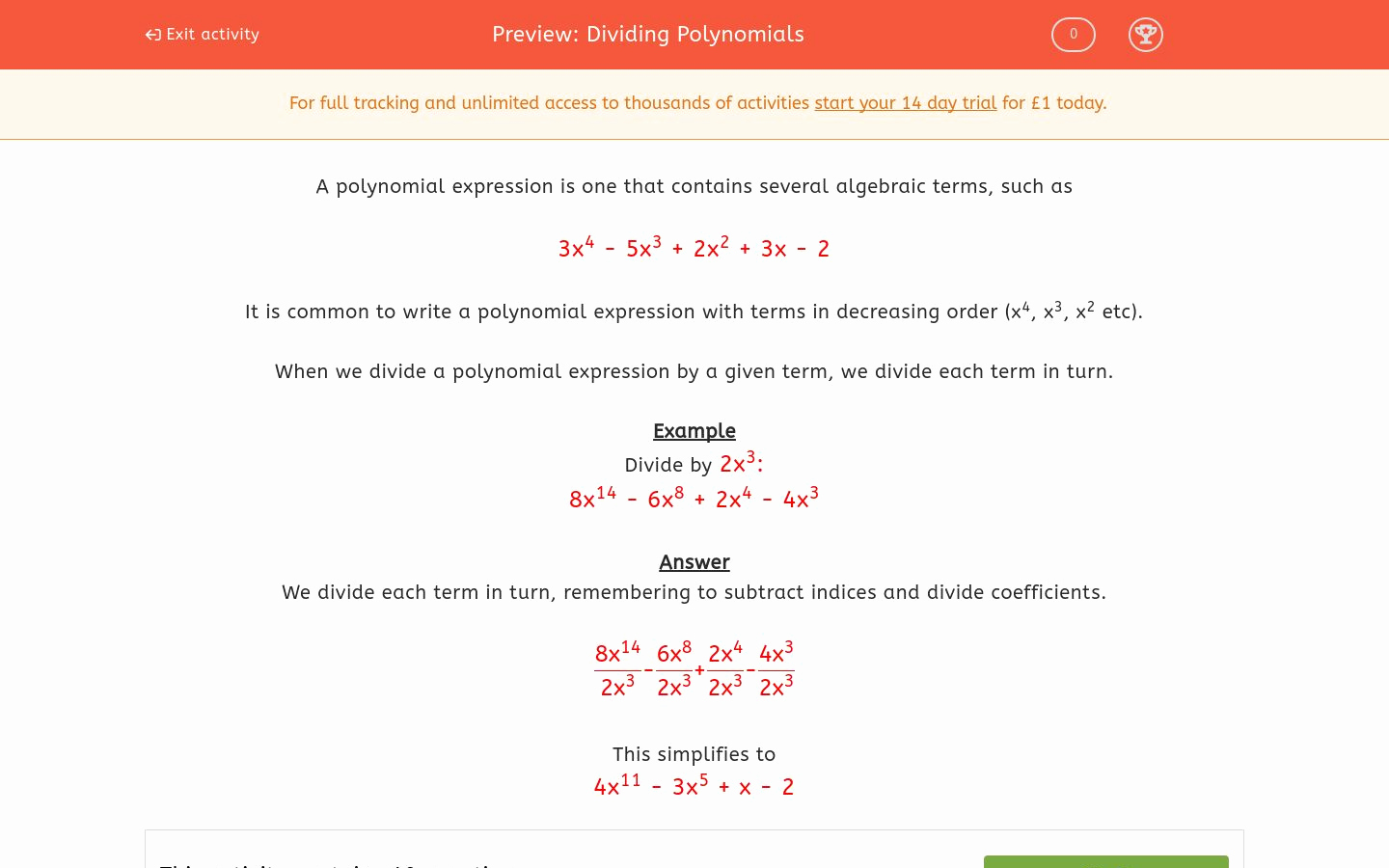 Dividing Polynomials Worksheet Answers Elegant Dividing Polynomials Worksheet Edplace