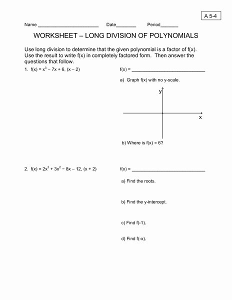 Division Of Polynomials Worksheet Best Of Worksheet Long Division Of Polynomials Worksheet for 9th
