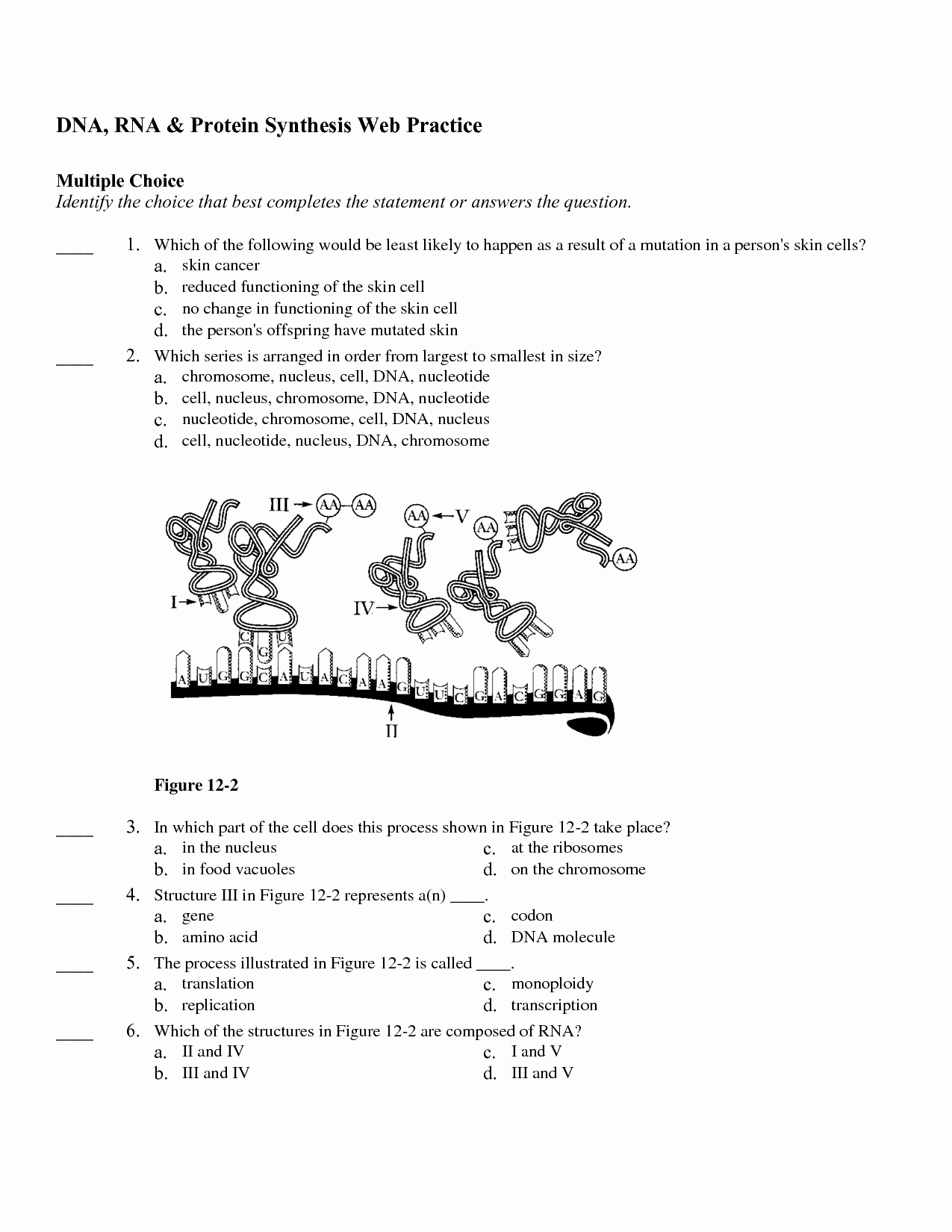 Dna and Rna Worksheet Answers New 16 Best Of Dna and Rna Protein Synthesis Worksheet