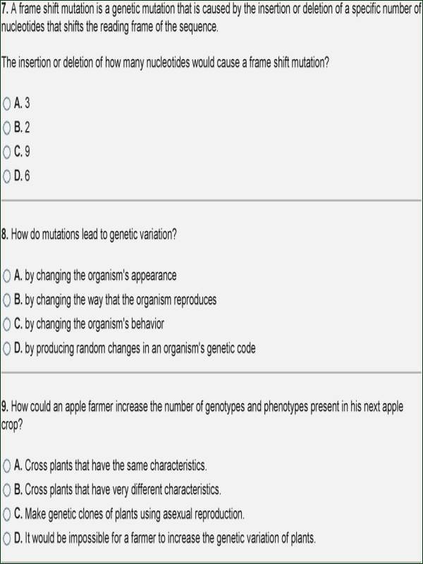 Dna Mutations Practice Worksheet Answers Fresh Dna Mutations Practice Worksheet Answers