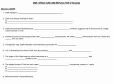 Dna Structure and Replication Worksheet Elegant Dna Structure and Replication Movie 10th 11th Grade