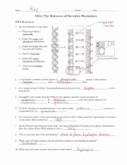 Dna Structure Worksheet Answer Key Unique Dna Replication Worksheet Answer Key 1 Pdf Name I L E