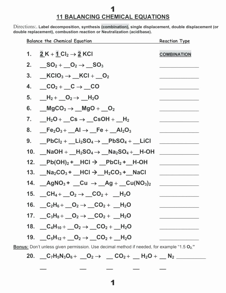 Double Replacement Reaction Worksheet Best Of Modification Template Of Worksheet Single and Double