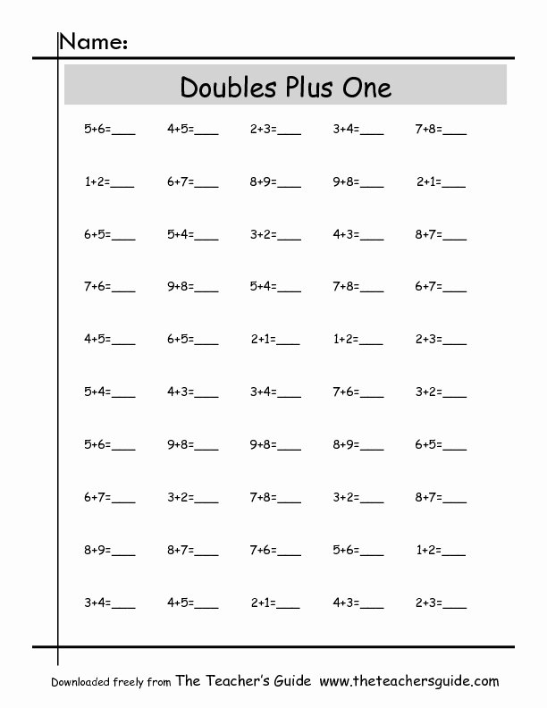 Doubles Plus One Worksheet Fresh Search Results for “1st Grade Homework” – Calendar 2015
