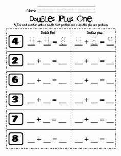 Doubles Plus One Worksheet Inspirational Place Value Expanded form Standard form Word form
