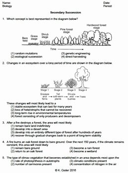 Ecological Relationships Worksheet Answers Best Of Best 25 Ecological Succession Ideas On Pinterest