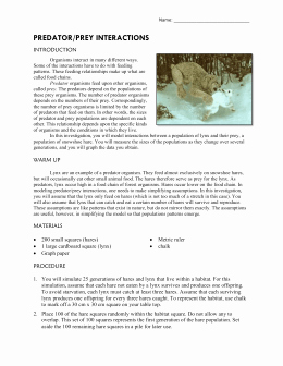 Ecological Relationships Worksheet Answers Best Of Ecological Relationship Pogil