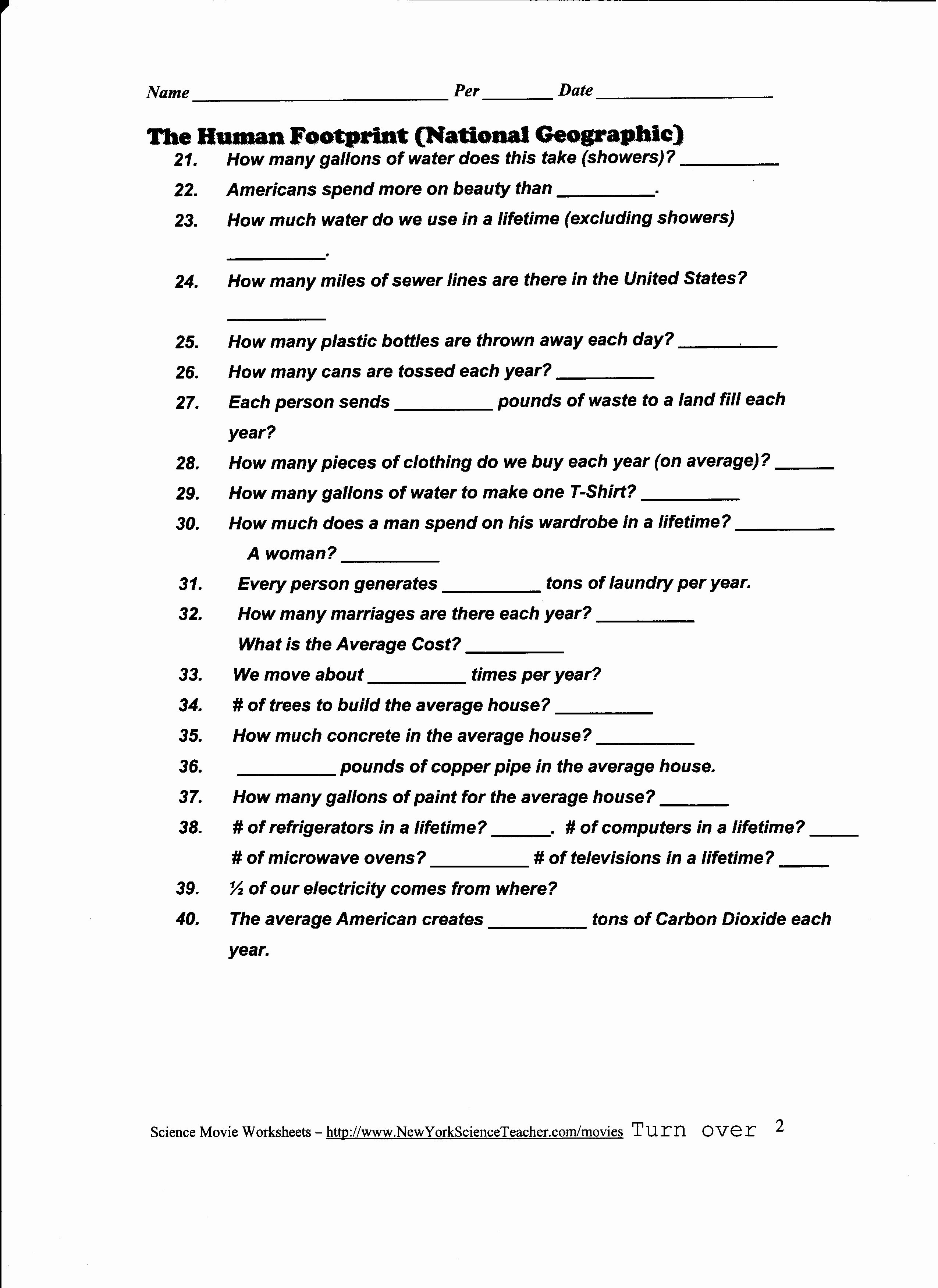 Ecological Succession Worksheet High School Awesome 11 Best Of Ecosystem Worksheets for Middle School