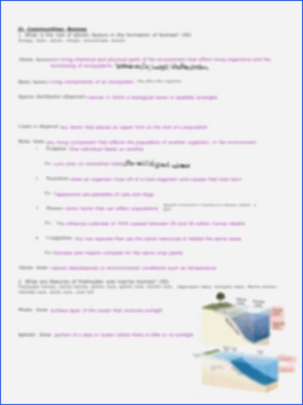 Ecology Review Worksheet 1 Inspirational Ecology Review Worksheet