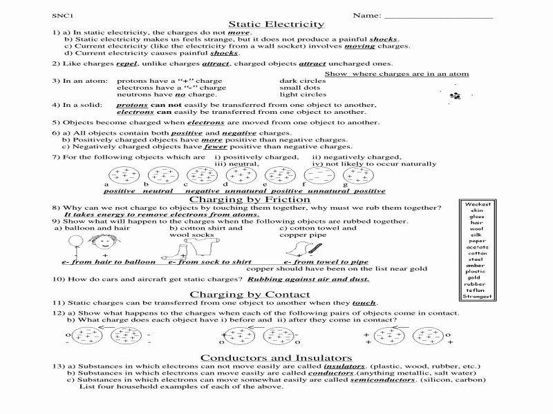 Electrical Power Worksheet Answers Beautiful Bill Nye Electricity Worksheet Answers Free Printable