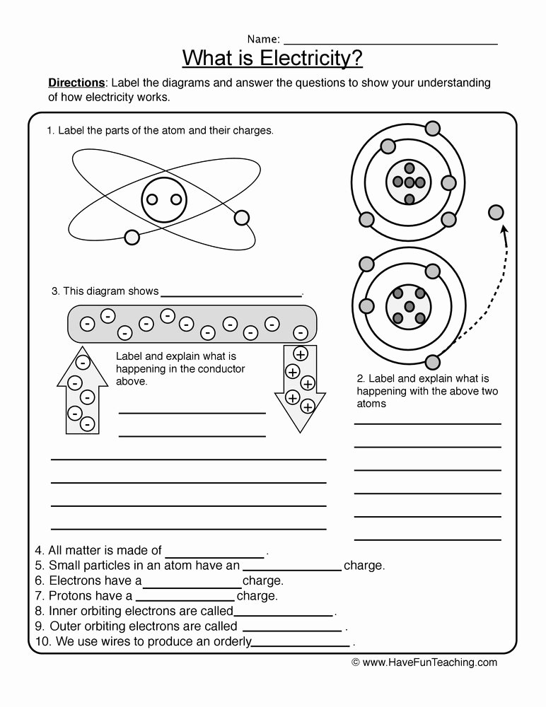 Electrical Power Worksheet Answers Inspirational Resources Science Matter