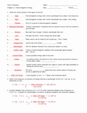 Electromagnetic Waves Worksheet Answers Fresh Electromagnetic Radiation 9 which Travels at A Greater