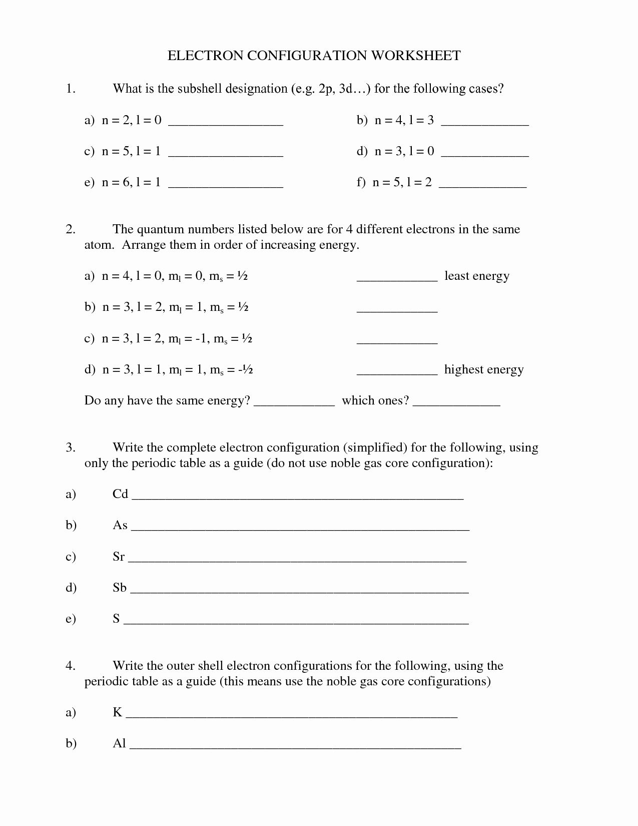 Electron Configuration Worksheet Answers Beautiful 11 Best Of 3d Views Worksheet 3d Shapes