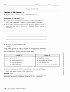 Elements Compounds and Mixtures Worksheet Awesome Elements Pounds and Mixtures Page 2 Worksheet for 5th