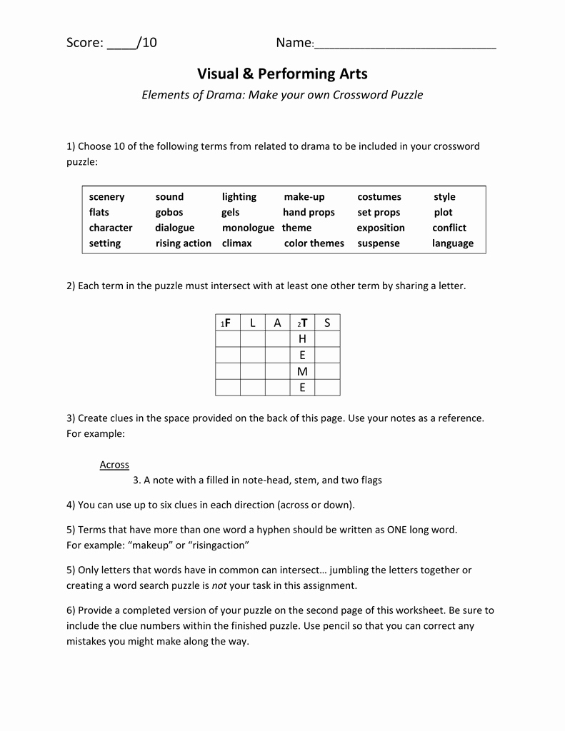 Elements Of Drama Worksheet Best Of Elements Drama Worksheet the Best Worksheets Image