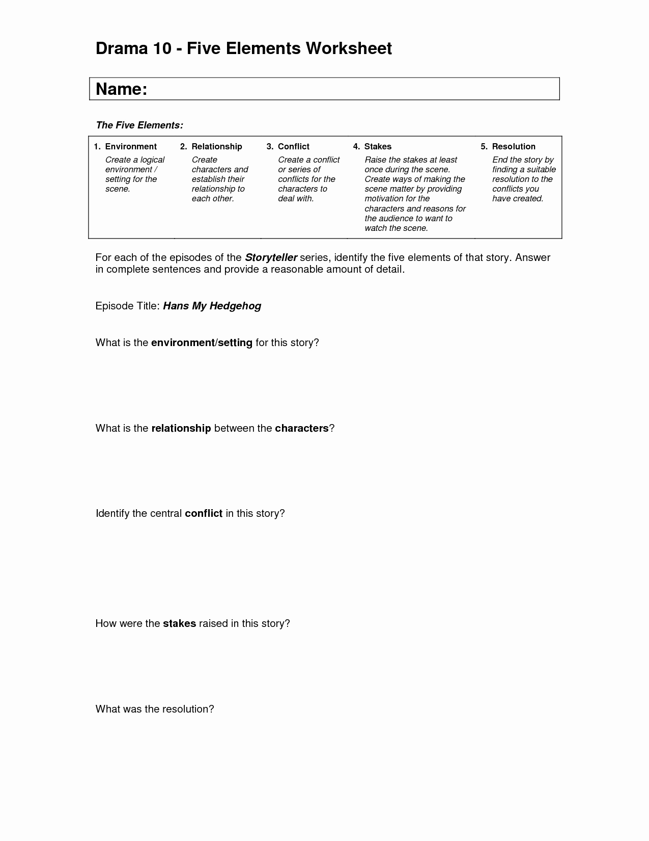 Elements Of Drama Worksheet New 13 Best Of Drama Terms Worksheet Musical theatre