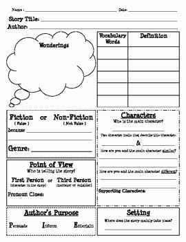 Elements Of Fiction Worksheet Unique Story Skills Story Elements by Mph Mom
