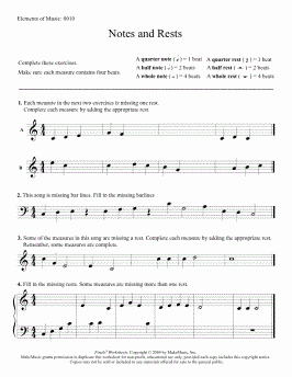 Elements Of Music Worksheet Lovely Worksheets Elements Of Music