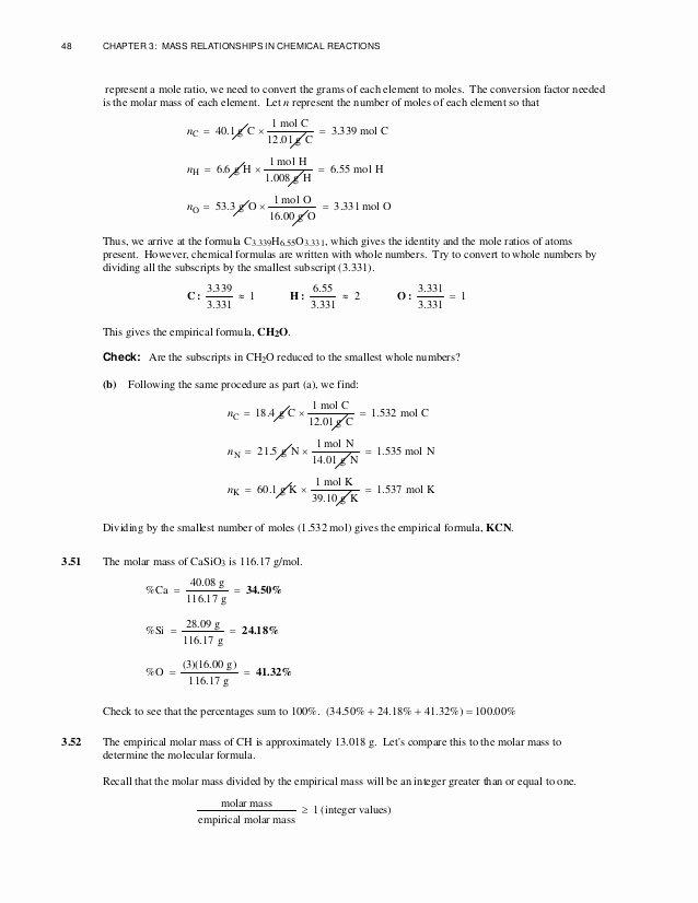 Empirical and Molecular formulas Worksheet Luxury 47 Percent Position and Molecular formula Worksheet